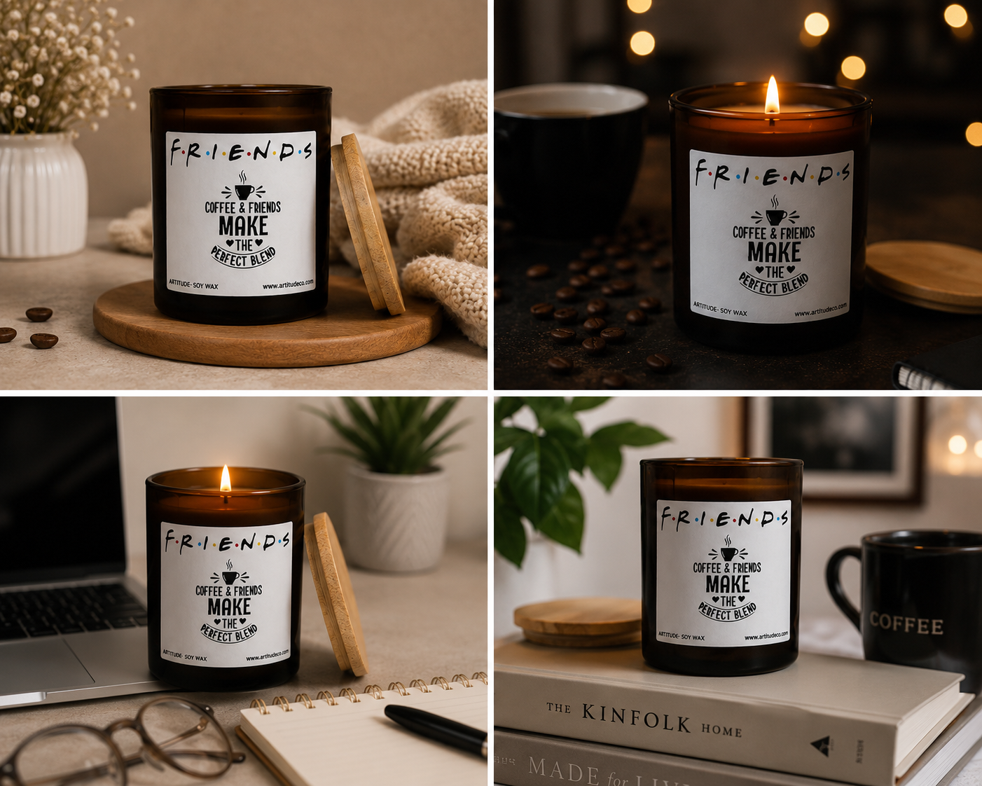 Friends – Coffee & Friends Soy Candle