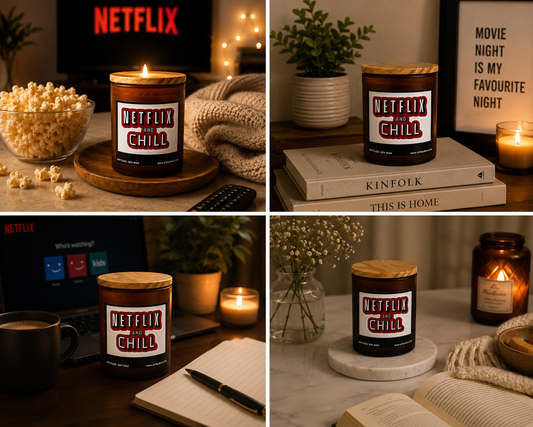 Netflix & Chill β Vanilla Soy Candle