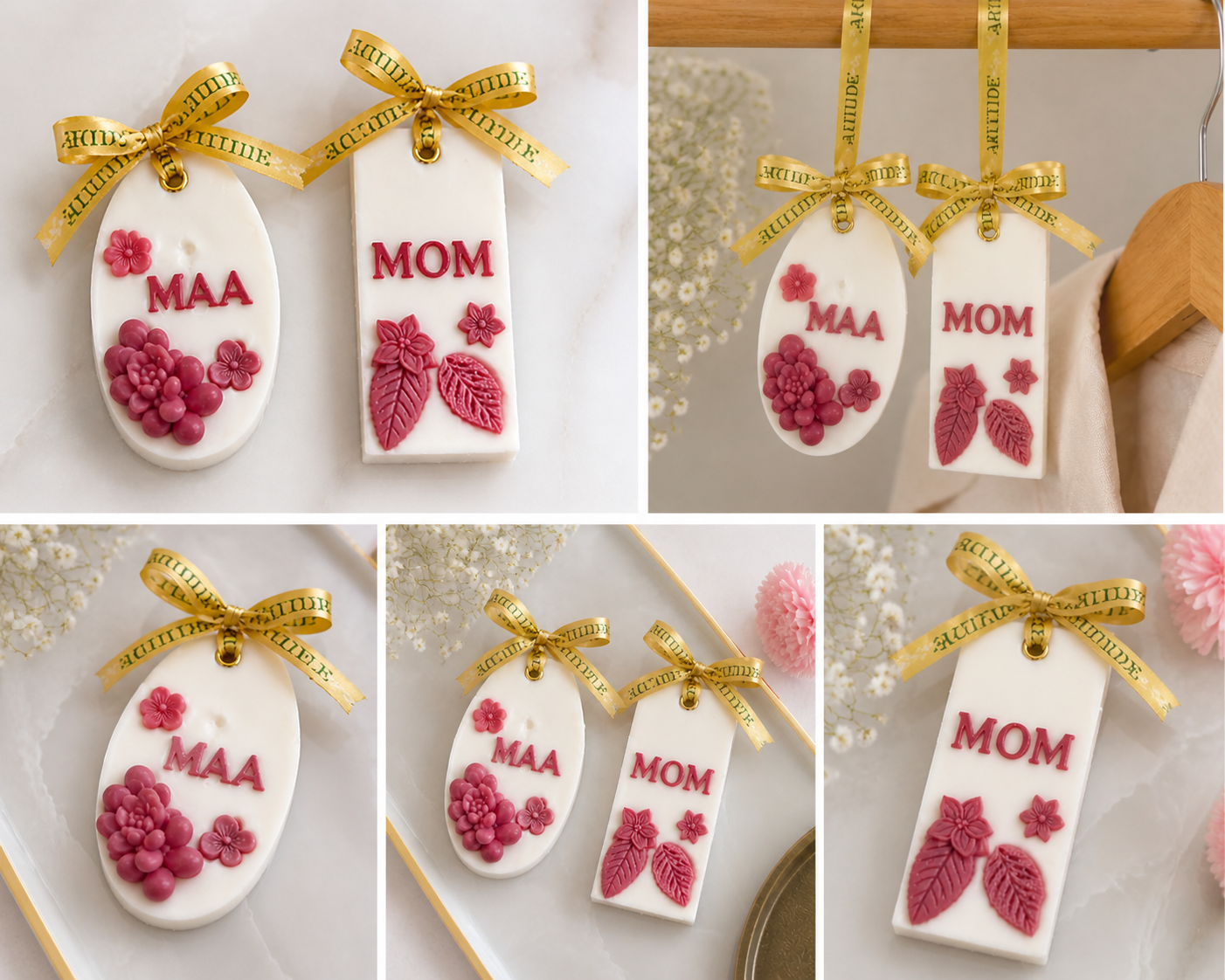 Mother’s Day Soy Wardrobe Freshener Set (Pack of 2 | 80g Each)