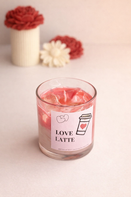 Love Latte β Valentine Edition Soy & Gel Candle