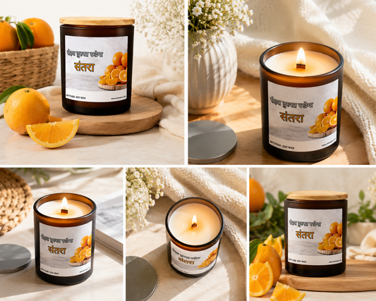 Santra β Orange Soy Candle