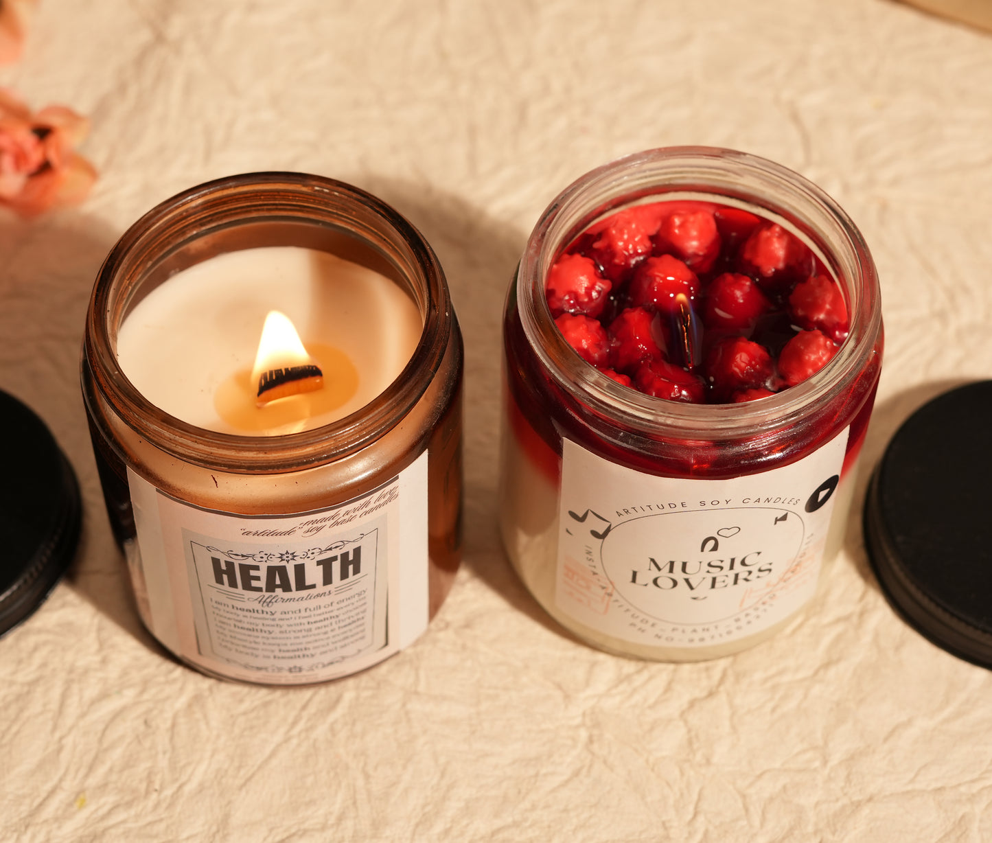 Amber Glow & Crimson Serenade | Basic Collection