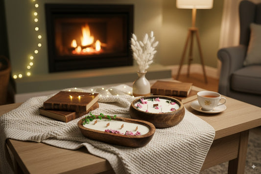 "Whispers of Vanilla | Luxe Botanical Candle by Artitude"