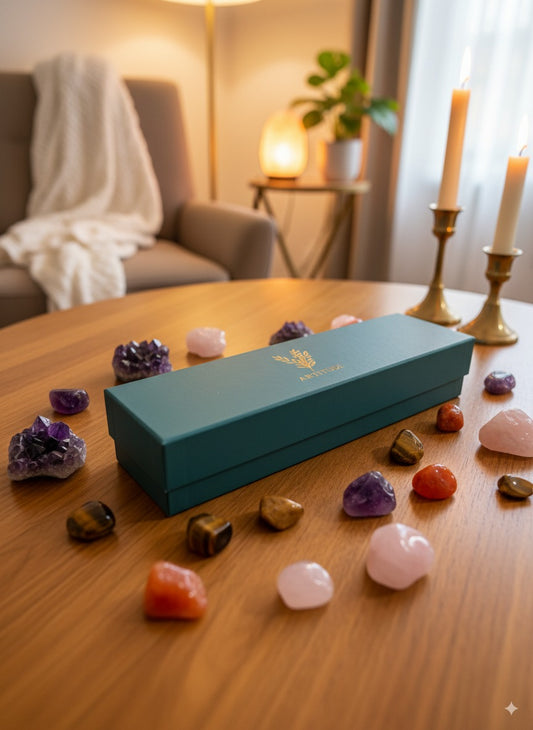 The Complete Alignment Collection:Crystal Healing Ritual Candle- SET OF 4