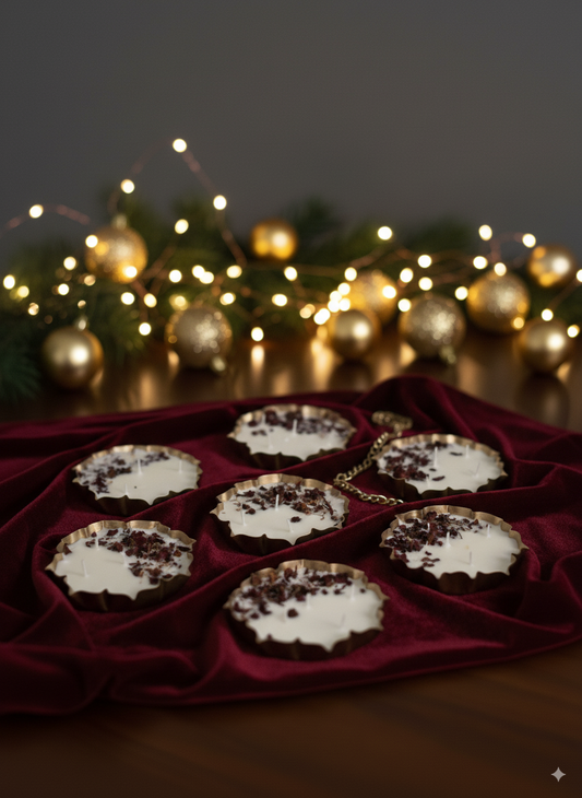 "Jasmine Urli Candle: Pure Soy, Golden Glow"