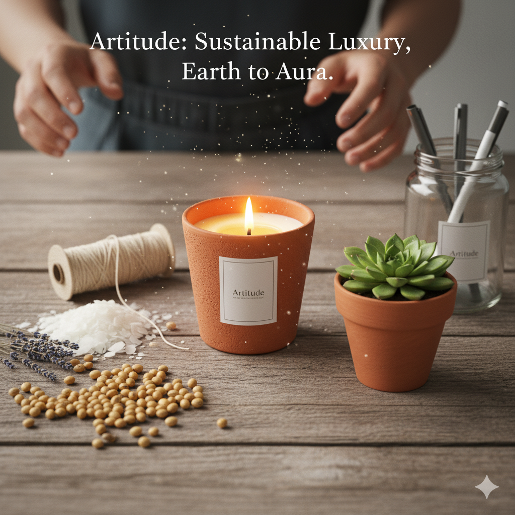 From Earth to Aura: Why Artitude Candles Are a Sustainable Luxury