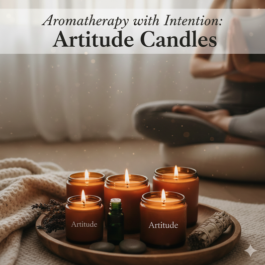 Aromatherapy with Intention: How Artitude Candles Enhance Your Mood & Aura