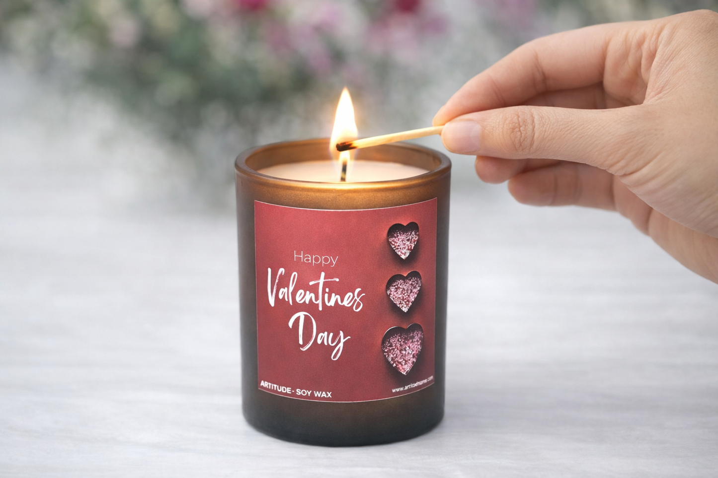 Valentine Calm – OCEAN BREEZE Soy Wax Candle