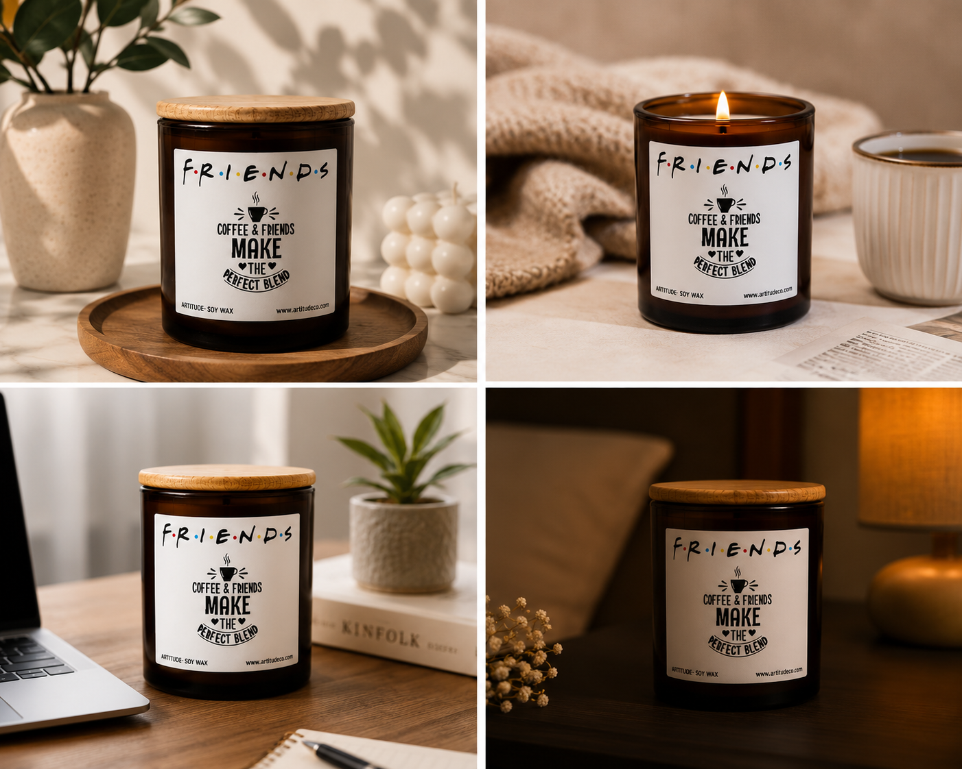 Friends – Coffee & Friends Soy Candle