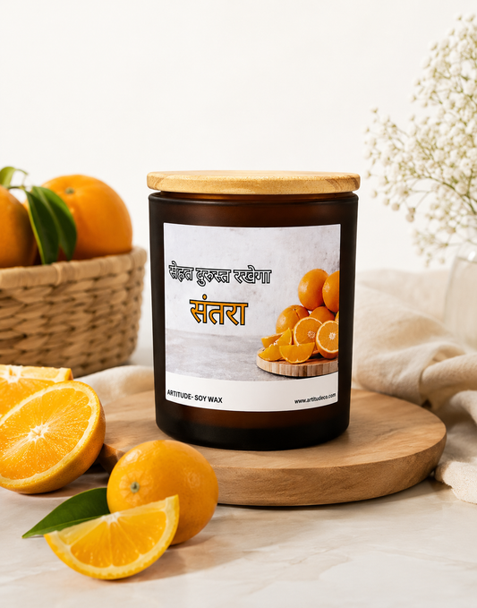 Santra – Orange Soy Candle