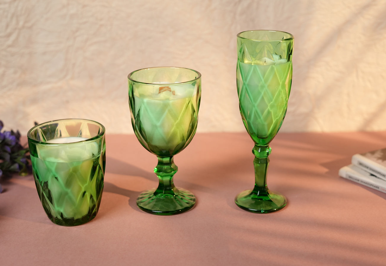 Artitude Jewel-Tone Luminaries: Soy Wax Decor Pillars