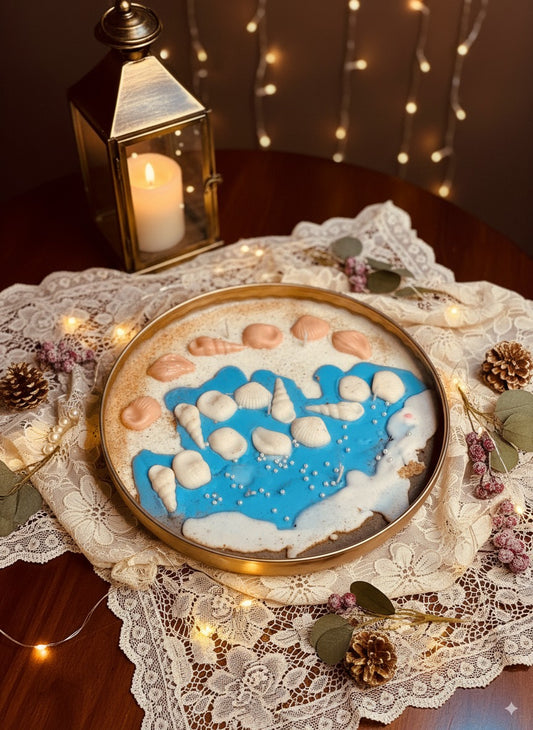 "Diwali Shore" | Coastal Radiance Urli Candle