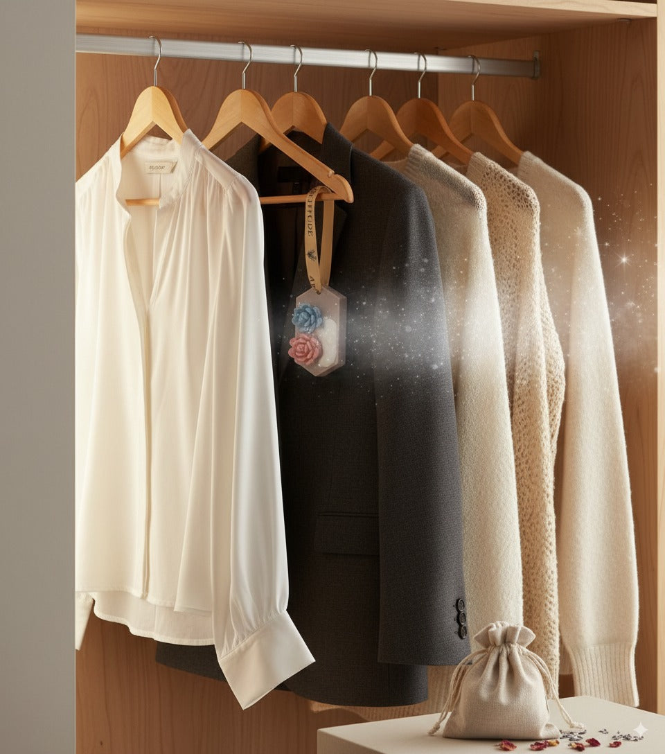 The Essence of Purity: Citronella Organic Soy Wax Wardrobe Fresheners