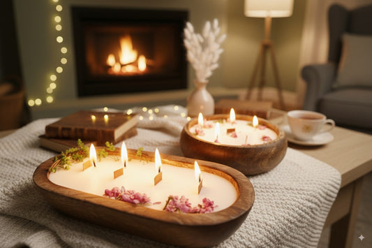"Whispers of Vanilla | Luxe Botanical Candle by Artitude"