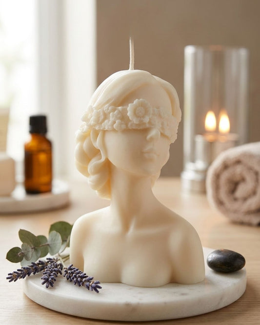 Graceful Woman Soy Wax Candle – Rose Fragrance | Women’s Day Special Gift