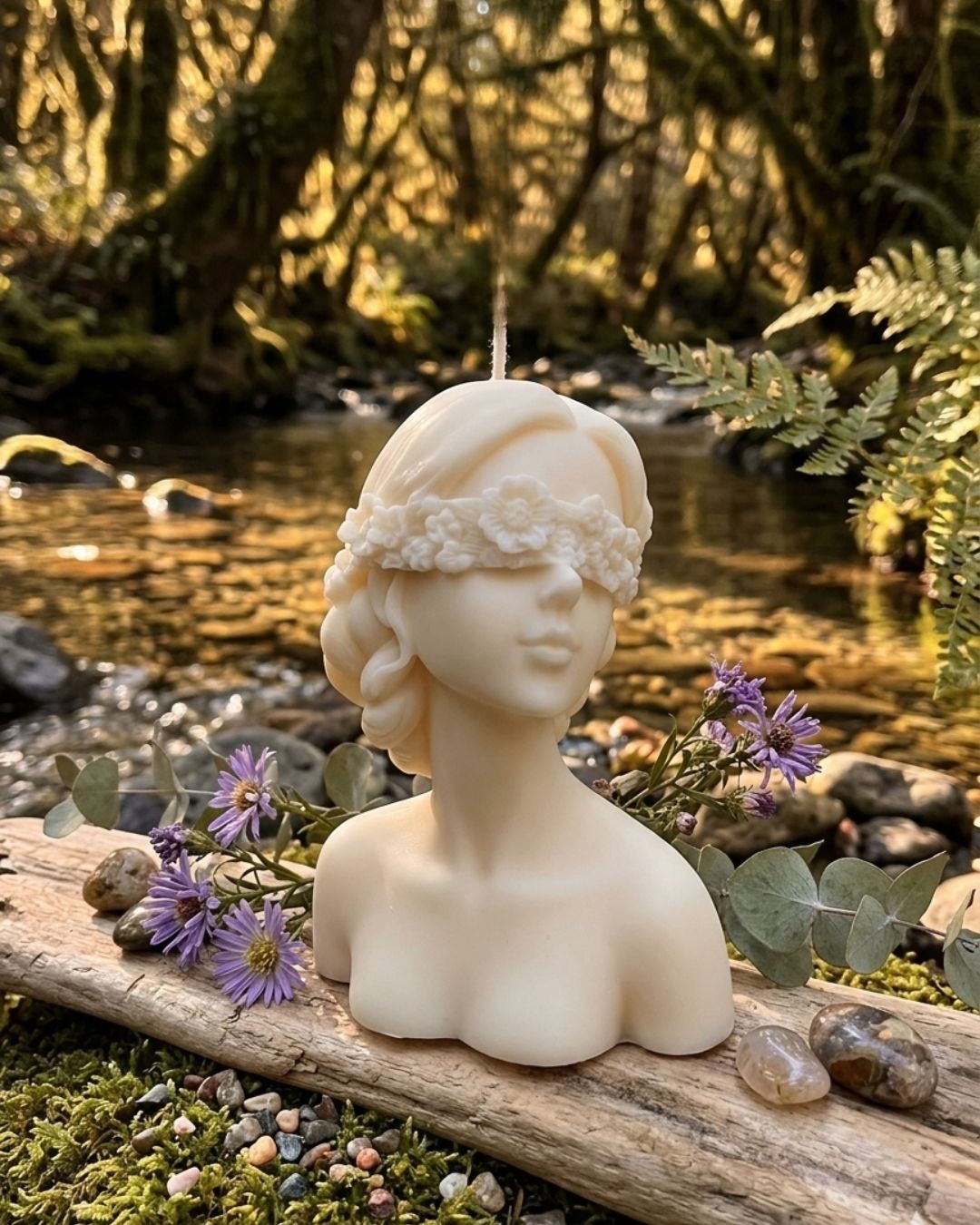 Graceful Woman Soy Wax Candle – Rose Fragrance | Women’s Day Special Gift