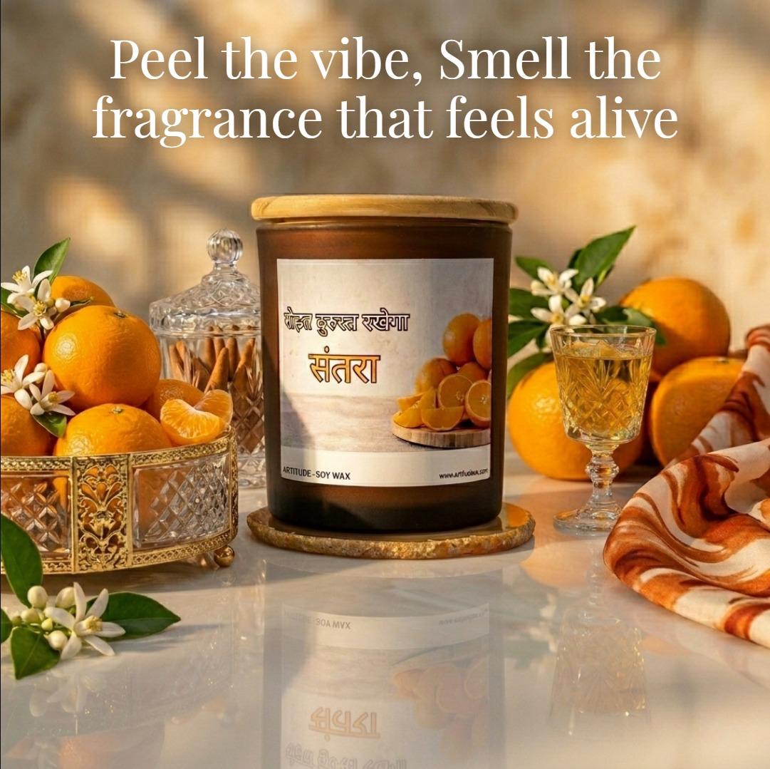 Santra – Orange Soy Candle