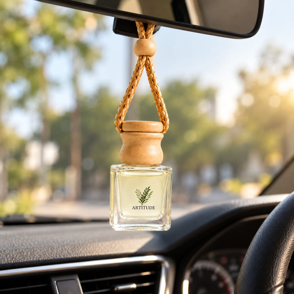 ARTITUDE Premium Essential Oil Car Hanging Diffuser – Lavender | Pure Nature, Fresh Journeys | 10 ml