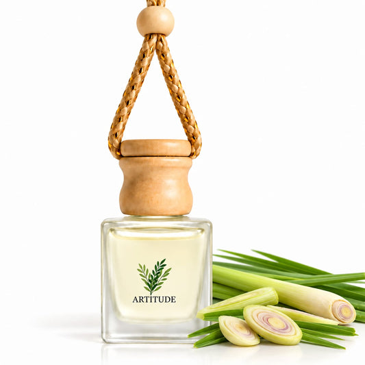 ARTITUDE Premium Essential Oil Car Hanging Diffuser – Lemongrass | Pure Nature, Fresh Journeys | 10 ml