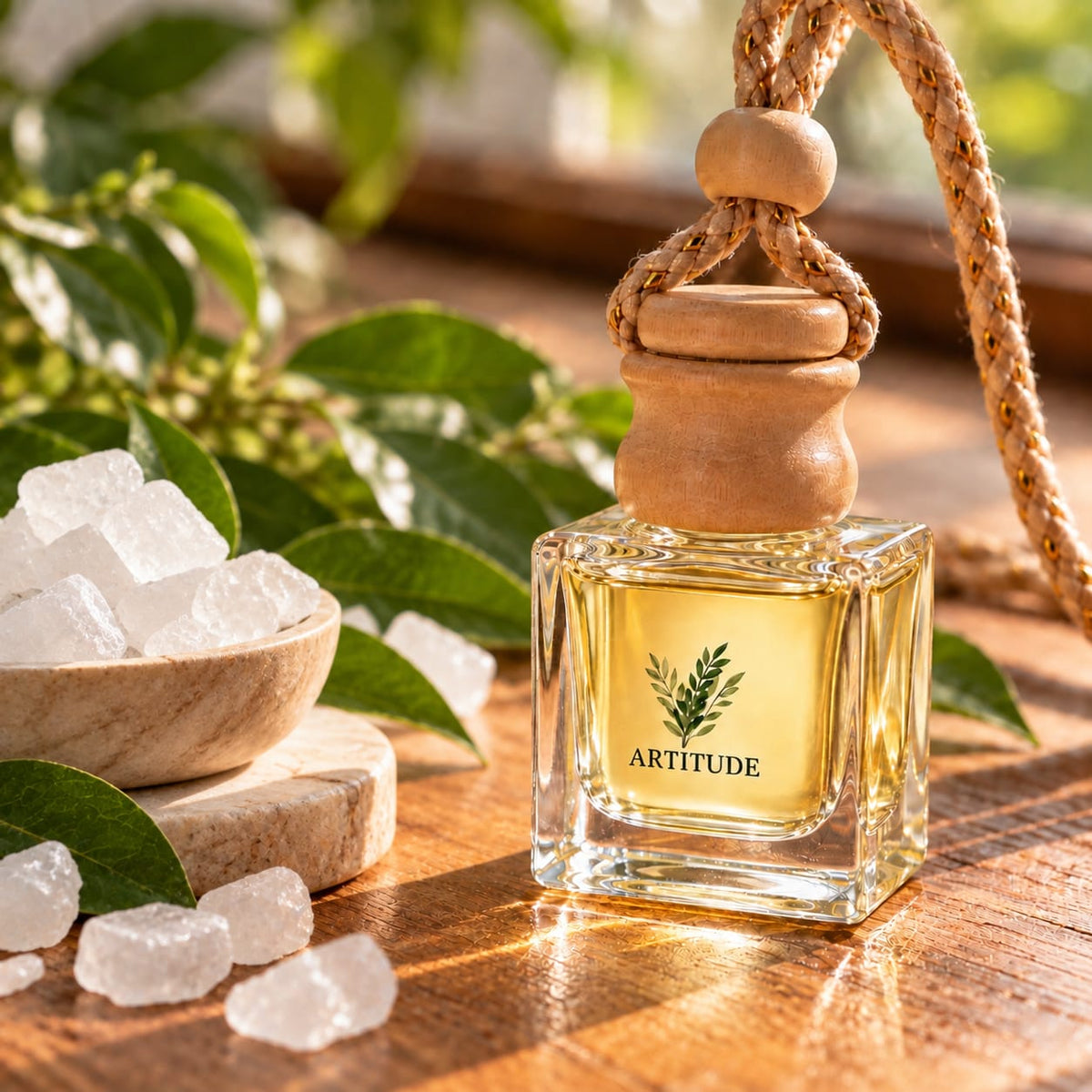 ARTITUDE Premium Essential Oil Car Hanging Diffuser – Camphor | Pure Nature, Fresh Journeys | 10 ml